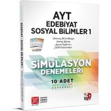 3D Yayınları YKS AYT Edebiyat Sosyal Bilgiler Simulasyon Denemeleri