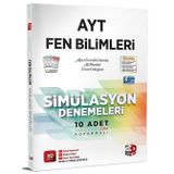 3D Yayınları YKS AYT Fen Bilimleri Simülasyon 10 Deneme Video Çözümlü