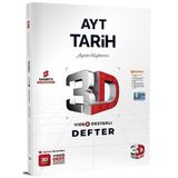3D Yayınları Yks Ayt Tarih Video Destekli Defter 3D Yayınları