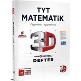 3D Yayınları YKS TYT Matematik Video Destekli Defter Mesleki Hazırlık Sınavı İçin 368 Sayfa