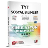 3D Yayinlari Yks Tyt Sosyal Bilimler Simulasyon 15 Deneme Video Cozumlu 3D Yayinlari