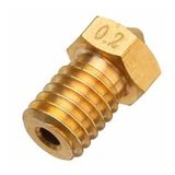 3d Yazıcı Extruder Nozzle 0.2 Mm Mk8 Creality Ender Uyumlu 1,75mm Filament