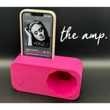 3D Yazıcı Tasarımı Akustik Telefon Standı Ve Ses Yükseltici Hoparlör