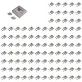 3D24, 100x, adaptör plakası, 45x45x16, alüminyum döküm, parlak, alüminyum | 45 x 45 x 16 mm; Tip B; Izgara ölçüsü 45 mm; Ağırlık 3300 g