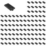 3D24, 100x, Çerçeve Köşe Bağlantı Plakası, 60x30x8 | Plastik PA karbon fiber takviyeli; siyah; 60x30x8 mm; somun 8; Tip B; vidalanabilir; ağırlık 1200 g; Evet
