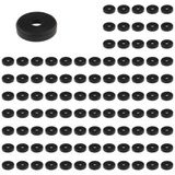 3D24, 100x, kaymaz plaka, 40, plastik TPE, siyah | 40 mm; Tip I / B; merkezi geçiş deliği D=8,5; takılabilir; Ağırlık 400 g; 70 Shore A