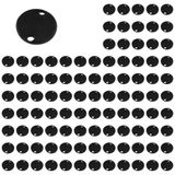 3D24, 100x, kaymaz plaka, 60, plastik TPE, siyah | 60 mm; Tip I / B; vida delikli; takılabilir; ağırlık 1200 g; 70 Shore A; yağ ve suya karşı dayanıklı (60°'ye kadar)