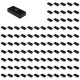 3D24, 100x, taşıma ve ayak plakası M10, 30x60x12, çinko basınçlı döküm | Toz boyalı; siyah; 30 x 60 x 12 mm; Tip I; M6 vida ile vidalanabilir; Ağırlık 9900 g