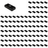 3D24, 100x, taşıma ve ayak plakası M12, 30x60x12, çinko basınçlı döküm | Toz boyalı; siyah; 30 x 60 x 12 mm; Tip I; M6 vida ile vidalanabilir; Ağırlık 9700 g