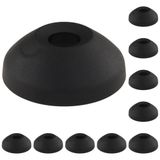 3D24, 10x, Ayak Tabağı, 50, Plastik PA Cam Küre Güçlendirilmiş, Siyah | 50 mm; Tip I / B; vida delikleri olmadan; dönme aralığı 4°; sabit ayarlanabilir ayaklar için; taşıma kapasitesi 1200 kg