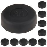 3D24, 10x, kaymaz plaka, 30, plastik TPE, siyah | 30 mm; Tip I / B; vida delikleri olmadan; takılabilir; ağırlık 20 g; 70 Shore A; yağ ve suya karşı dayanıklı (60°'ye kadar)