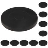 3D24, 10x, kaymaz plaka, 80, plastik TPE, siyah | 80 mm; Tip I / B; vida delikleri olmadan; takılabilir; ağırlık 230 g; 70 Shore A; yağ ve suya karşı dayanıklı (60°'ye kadar)