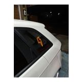 3dbaydesign Araç içi neon led ışıklı dekor ŞİMSEK (12 volt vantuzlu AMBER SARI )