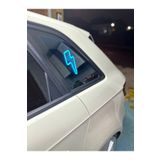 3dbaydesign Araç içi neon led ışıklı dekor şimsek (12 volt vantuzlu BUZ MAVİ)