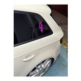3dbaydesign Araç içi neon led ışıklı dekor şimsek (12 volt vantuzlu PEMBE)