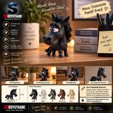 3DBoyuthane Sevimli At Figürü 10 cm | 3D Baskı Dekoratif Masa Üstü Biblo | Ofis Masa ve Ev Dekorasyonu 3DBY-ATFIG-10