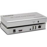 3DCool BD-1020HU 120MT HDMI USB Kvm Extender 4K Sesli HDMI ve Mouse Menzil Genişletici Uzatıcı CAT5E/CAT6