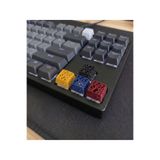 3DcraftTr 3D craftTr Mekanik Klavye Tuş Başlığı - 4'lü Artisan Keycap Seti - Özel Tasarım Voronoi Seri