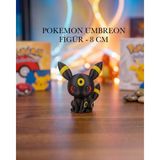 3DcraftTR 3D Crafttr Umbreon Pokemon Figür Biblo - Dekoratif Oyuncak Hediyelik Eşya 8 cm - 01-Siyah