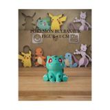 3DcraftTr Bulbasaur Figür Pokemon Oyuncak - 8 cm Dekoratif Koleksiyon Biblo