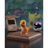3dcrafttr Charmander Figür Oyuncak - 8 cm Pokemon Dekoratif Masa Üstü Biblo - 06-Turuncu