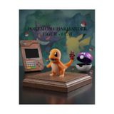 3DcraftTr Charmander Figür Oyuncak - 8 cm Pokemon Dekoratif Masa Üstü Biblo