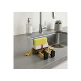 3DcraftTr Sünger Bob Figürlü Lavabo Düzenleyici - Modern Mutfak Gereçleri Süngerlik 3DSBFLDMM