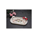3dfabrick Hello Kitty Figürlü Masaüstü Gözlük Standı - Dekoratif Gözlük Tutucu ve Organizer