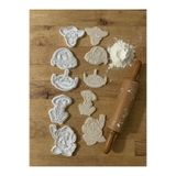 3Dikili design Toy Story Oyuncak Hikayesi 10 Parça Kurabiye Kalıbı Seti - 8-10 cm Büyük Boy Renk Stoğa Göre Göndrlr