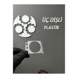 3DisliPlastik Volkswagen PASSAT B7 CC 2011-2014 Saat Çerçevesi Krom Efek 3D Baskı