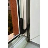 3DOria Pencere Stoperi Pencere Kapatma Engelleme Pencere Kapanma Engelleyici Siyah