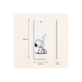 3DPrintLix Snoopy Kitap Ayracı – Sevimli Figürlü Dekoratif Ayraç, Kitap Severlere Hediye 15x5 cm