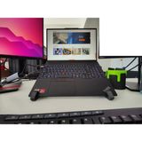 3dproga 3D Baskılı Laptop Standı - Siyah - 200X103X2,5