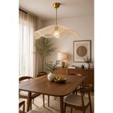 3DreaMaker Modern HandMade Rustik Tarz Bohem Avize (Beyaz Led Ampül Hediyedir)
