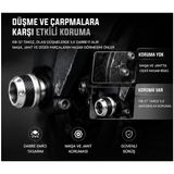 3DreaMaker Universal Motosiklet Ön Teker Takozu (Gümüş, Metalik), Motosiklet Aksesuar, Motosiklet Koruma, Cnc Alüminyum