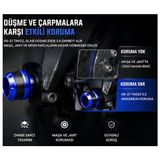 3DreaMaker Universal Motosiklet Ön Teker Takozu (Mavi), Motosiklet Aksesuar, Motosiklet Koruma, Cnc Alüminyum