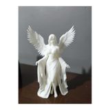 3dvan Melek figurlü biblo Beyaz 10 x 11