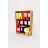 3G Tasarım Modüler Ofis Dolabı Evrak Dolabı Kitaplık 3G-006-AD-KAYIN/90x35x130h