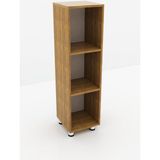 3G Tasarım Modüler Ofis Dolabı Evrak ve Kitaplık 3G-003-AD-CEVİZ / 35x35x130h
