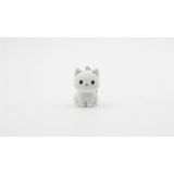 3Gen3D Örgü Dokulu Kedi Anahtarlık - Amigurumi Görünümlü Estetik Çanta Aksesuarı