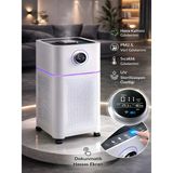 3İn1 810M3 Hacim Hava Temizleme Nemlendirme Uv Sterilizasyon Makinesi Sessiz