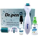 3in1 Dermaroller Göz&yüz&vücut Için Değiştirilebilir 3 Başlıklı Titanyum Derma Roller 8436001988498