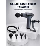 3İn1 Fonksiyonel Şarjlı Masaj Aleti Ayak Yüz Vücut Masajı Yeni Nesil