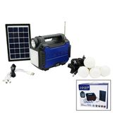 3In1 - Solar 2İn1 Sabit El Feneri - Radyo - Mp3 Bluetooth - Usb/ Tf Port - 4 Parça Ampul Kablolu - Powerbank (Timya/Go1395) 200698