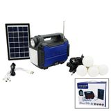 3IN1 - SOLAR 2İN1 SABİT EL FENERİ - RADYO - MP3 BLUETOOTH - USB/TF PORT - 4 PARÇA AMPUL KABLOLU - POWERBANK (5264)