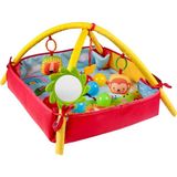 3in1 Top Havuzuna Dönüşebilen Aktivite Oyun Halısı - Safari - Çok Renkli - 85 x 85 cm