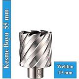 3Keego SHC55 46x55 mm Hss Manyetik Matkap Ucu
