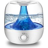3l Ultrasonik Hava Nemlendirici – Sessiz Cool Mist Buhar Makinesi, 30 Saat Çalışma, Aroma Difü - Çok Renkli