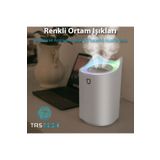 3L Ultrasonik Oda Hava Nemlendirici Çift Sprey Aromatherapy Ev Ofis Humudifier Rgb Işıklı Beyaz