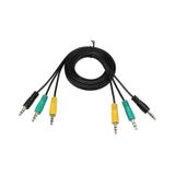 3lü 3.5 Mm Stereo 5.1 Ses Sistemi Kablosu - 1.5 Metre